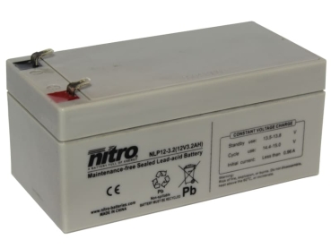 20x Akku Batterie für Lifter USV Blei NLP12-3.2 12V 3,2Ah 20hr