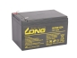 Preview: Akku Kung Long WP12-12 12V 12Ah AGM Blei Accu Batterie wartungsfrei VdS battery
