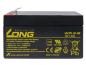Preview: Akku Kung Long WP1.2-12 12V 1,2Ah AGM Batterie Blei wartungsfrei VdS battery