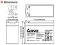 Preview: Bleiakku Batterie Kung Long WP10-12SE 12V 10Ah AGM Blei Accu wartungsfrei