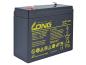 Preview: Akku Accu Batterie Kung Long WP7-6S 6V 7Ah AGM Blei Vlies wartungsfrei 6Volt