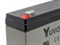 Preview: Yuasa Yuvolt Y2.3-12FR 12V 2,3Ah AGM VdS Blei Accu Batterie wartungsfrei