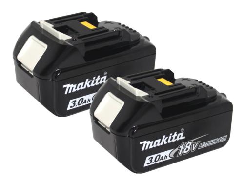 Makita Lithium Akku kompatibel 36V Kettensäge DUC252Z 2x 18V 3Ah BL1830 Original