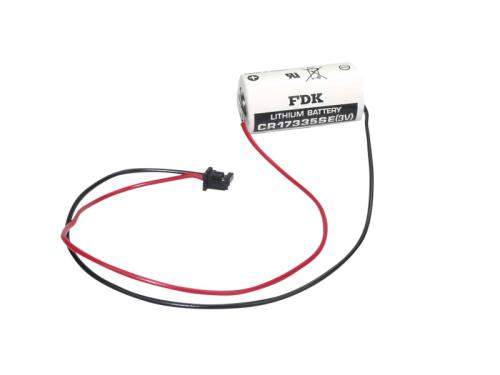 FDK CR17335 SE 3V LI-SOCI2 Batterie Kabel Stecker Q6BAT CR17335SE-R kompatibel