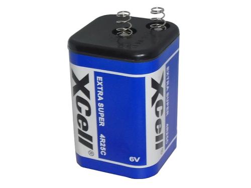 Batterie kompatibel lite LED Baustellenleuchte Warnleuchte 6V 9,5Ah Zink