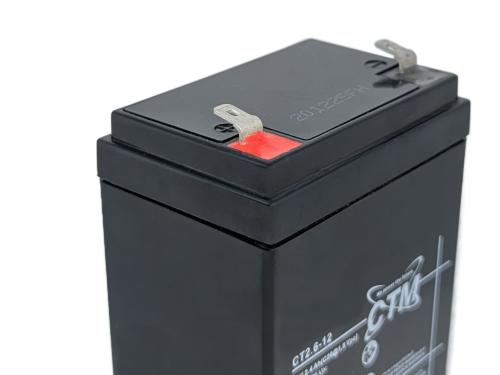 CTM2.6-12 12V 2,6Ah AGM Pb Akku Batterie wartungsfrei