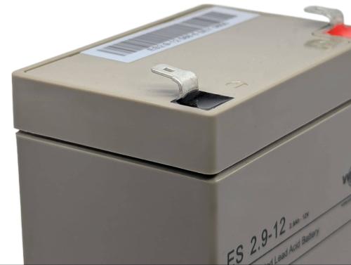Wing ES2.9-12 12V 2,9Ah AGM Pb Akku Batterie wartungsfrei