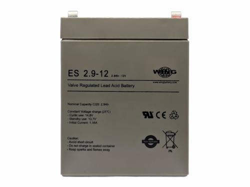 Wing ES2.9-12 12V 2,9Ah AGM Pb Akku Batterie wartungsfrei