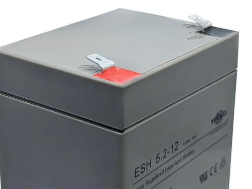 Wing ESH5,2-12 12V 5,2Ah (20hr) AGM Pb Akku Batterie wartungsfrei