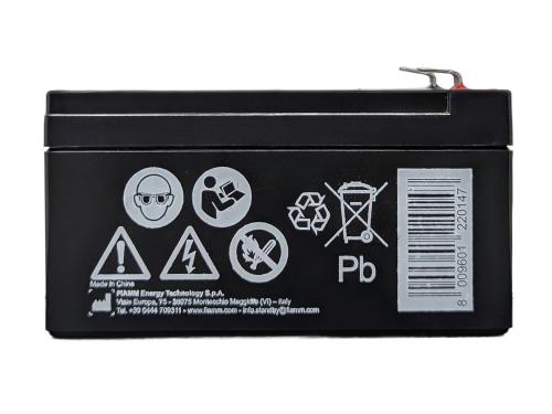 Preview: Fiamm FG20121 12V 1,2Ah AGM Batterie Blei wartungsfrei