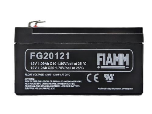 Fiamm FG20121 12V 1,2Ah AGM Batterie Blei wartungsfrei