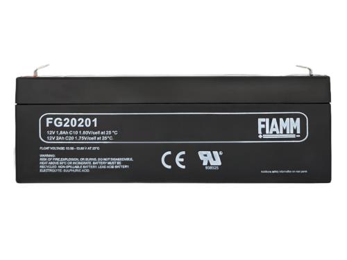Fiamm FG20201 12V 2Ah AGM Blei Batterie wartungsfrei