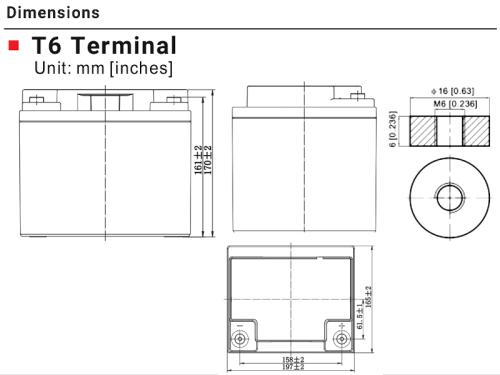 12V 7,2Ah AGM Akku – Kompatibel Mit LC-R127R2PG, Wartungsfrei, Maße 151x65x94 Mm