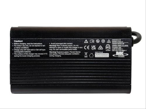 Preview: MK Battery LS24/8A-8 Blei Ladegerät 24V 8A für Rollstühle und Seniorenmobile