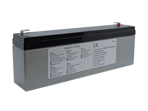 Preview: Yuasa NP2.3-12 12V 2,3Ah AGM Blei Batterie wartungsfrei VdS-geprüft