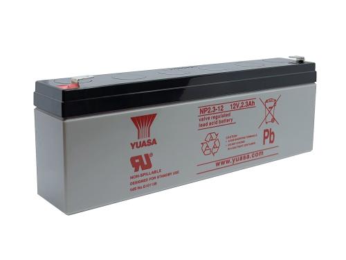 Preview: Yuasa NP2.3-12 12V 2,3Ah AGM Blei Batterie wartungsfrei VdS-geprüft