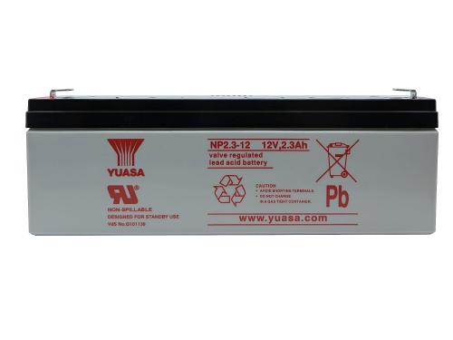 Yuasa NP2.3-12 12V 2,3Ah AGM Blei Batterie wartungsfrei VdS-geprüft