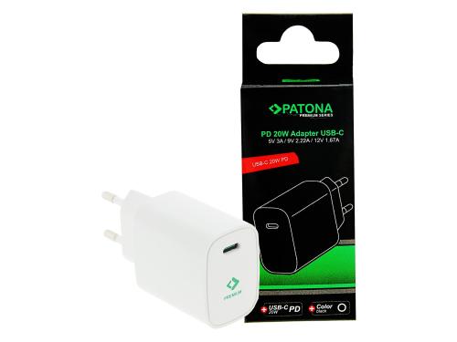 PD20W 5V-12V Schnell-Ladegerät Adapter USB-C PD3.0 QC3.0