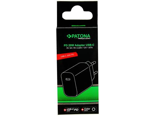 PD20W 5V-12V Schnell-Ladegerät Adapter USB-C PD3.0 QC3.0