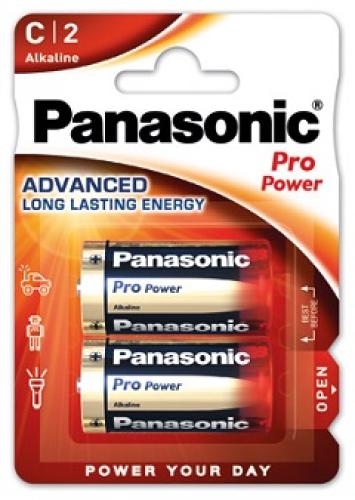 Panasonic Batterie Pro Power Baby C LR14 Alkaline Batterie im 2er Blister