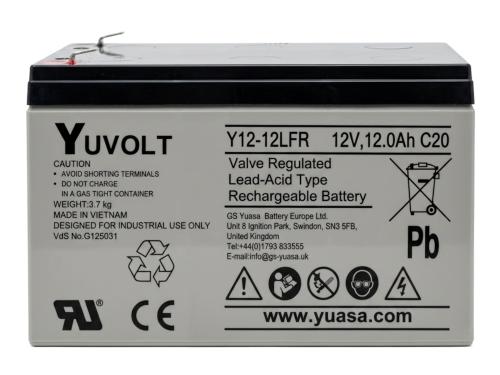 Yuasa Yuvolt Y12-12LFR 12V 12Ah AGM Blei Accu Batterie wartungsfrei