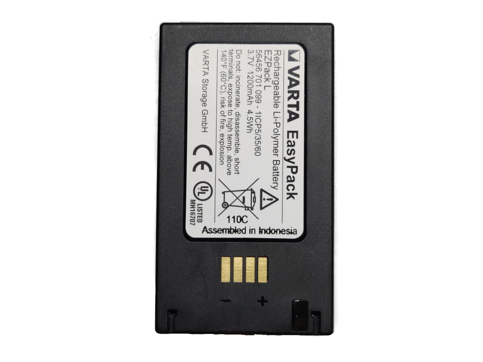 Batteria Di Ricambio 3.7V 500mAh Per Easypack Poliflex 550, EasyPack 610, Konftel 55 (66590 711 099) - 6