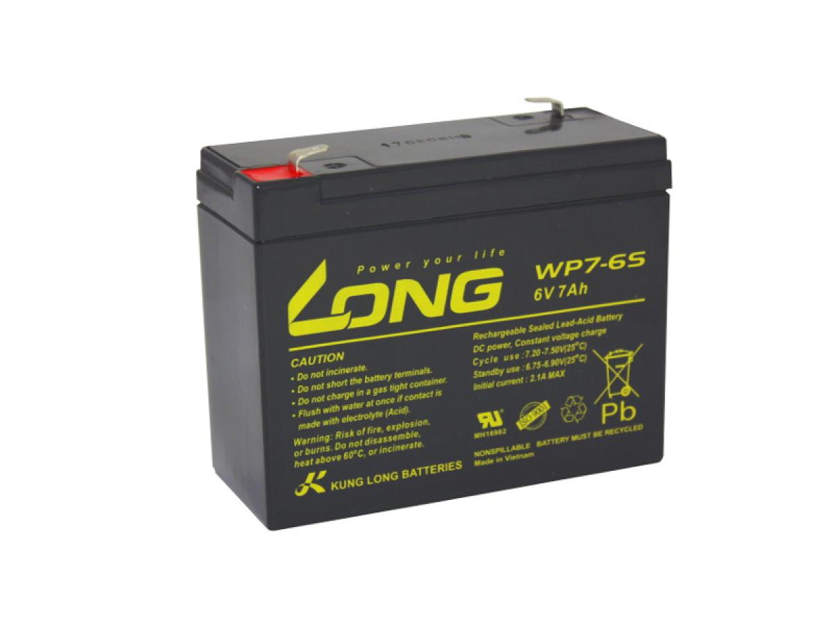 Akku kompatibel PSG-680 6V 7Ah wie 8Ah AGM Blei Batterie wiederaufladbar VRLA