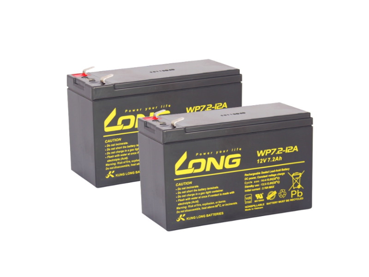 USV Akkusatz kompatibel Effekta MT700 RM AGM Blei Accu Batterie Notstrom UPS VdS