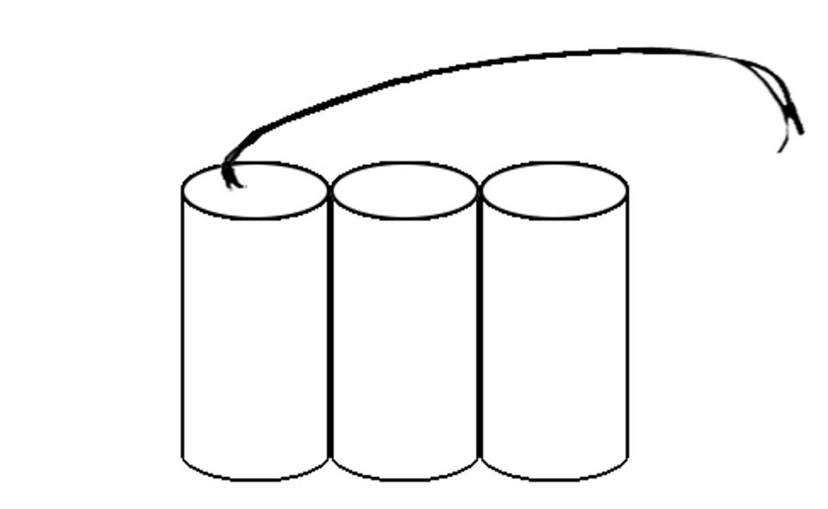 Akku kompatibel Notleuchte Fluchtwegleuchte Notlicht Akkureihe 3,6 V Sub C Kabel