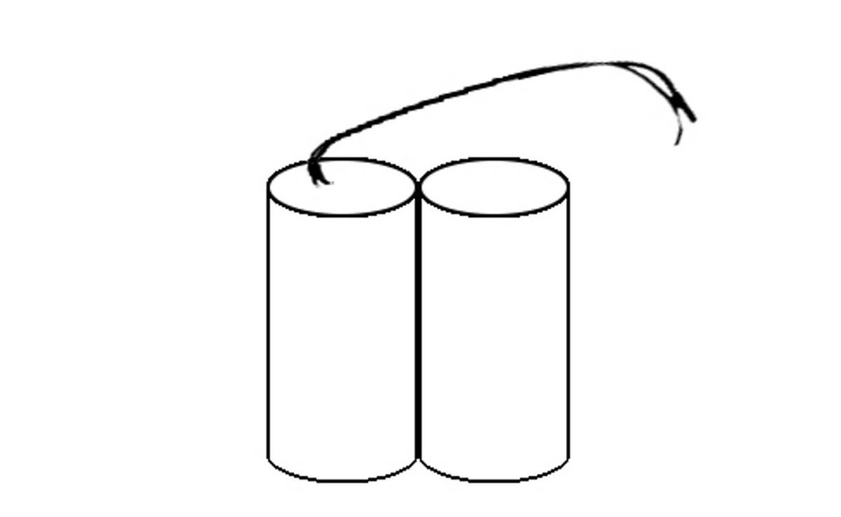 Akku kompatibel Notleuchte Fluchtwegleuchte Notlicht Akkureihe 2,4 V C Kabel