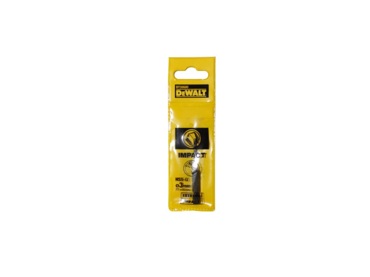 DeWALT Extreme Impact Metallbohrer HSS-G Bohrer Ø 3mm DT50600-QZ 27 x 65mm