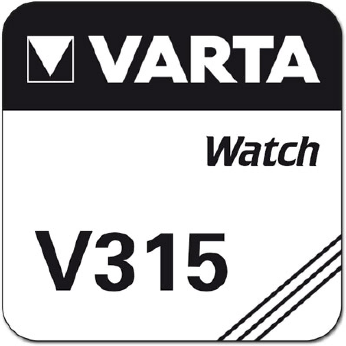 Varta Kompatible Knopfzelle V315 SR716SW D315 Batterie für Uhren Uhrenbatterie