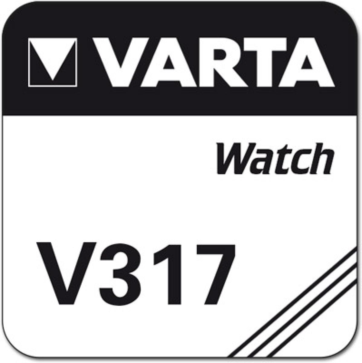 Uhrenbatterrie Varta kompatibel V317 SR516SW D317 Knopfzelle Batterie für Uhren