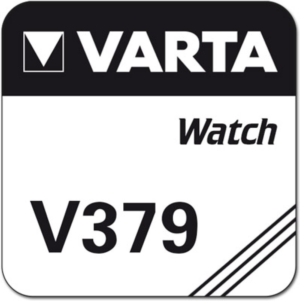 Varta kompatible Knopfzelle V379 SR521SW D379 Batterie für Uhren Uhrenbatterie