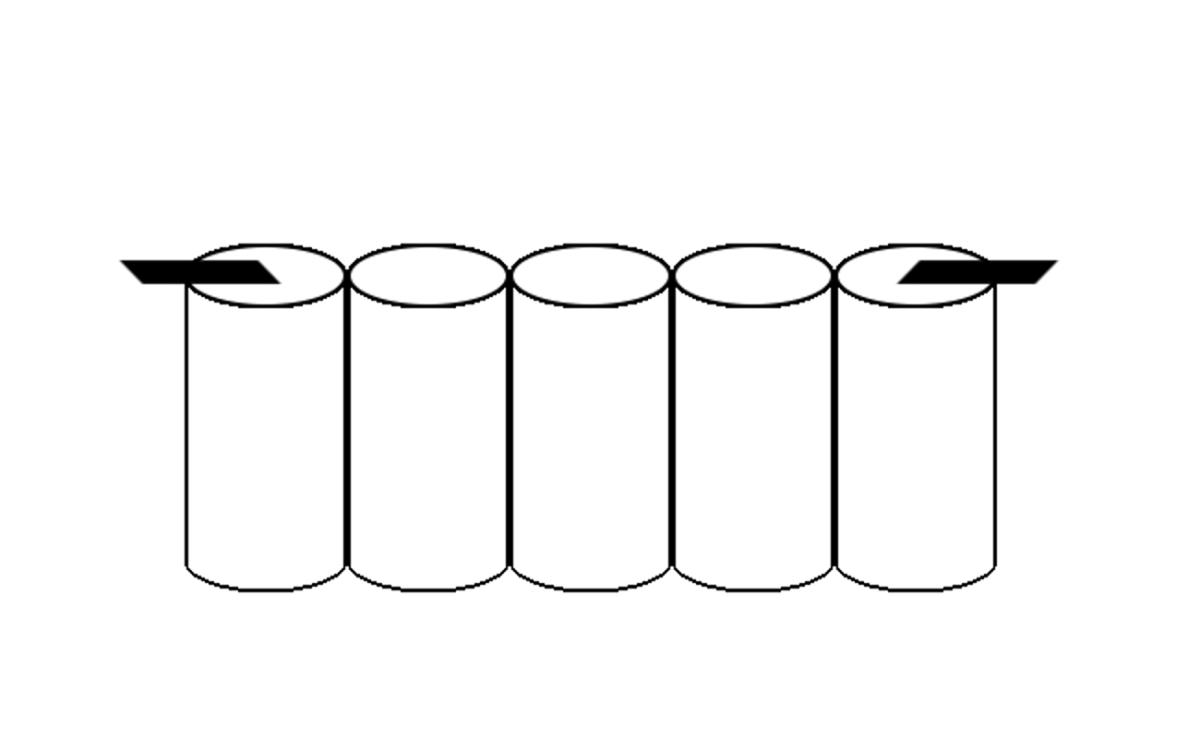 Typ 9 500 005 kompatibler Akkupack 6V 3000mAh mit Lötfahnen zum Selbsteinbau