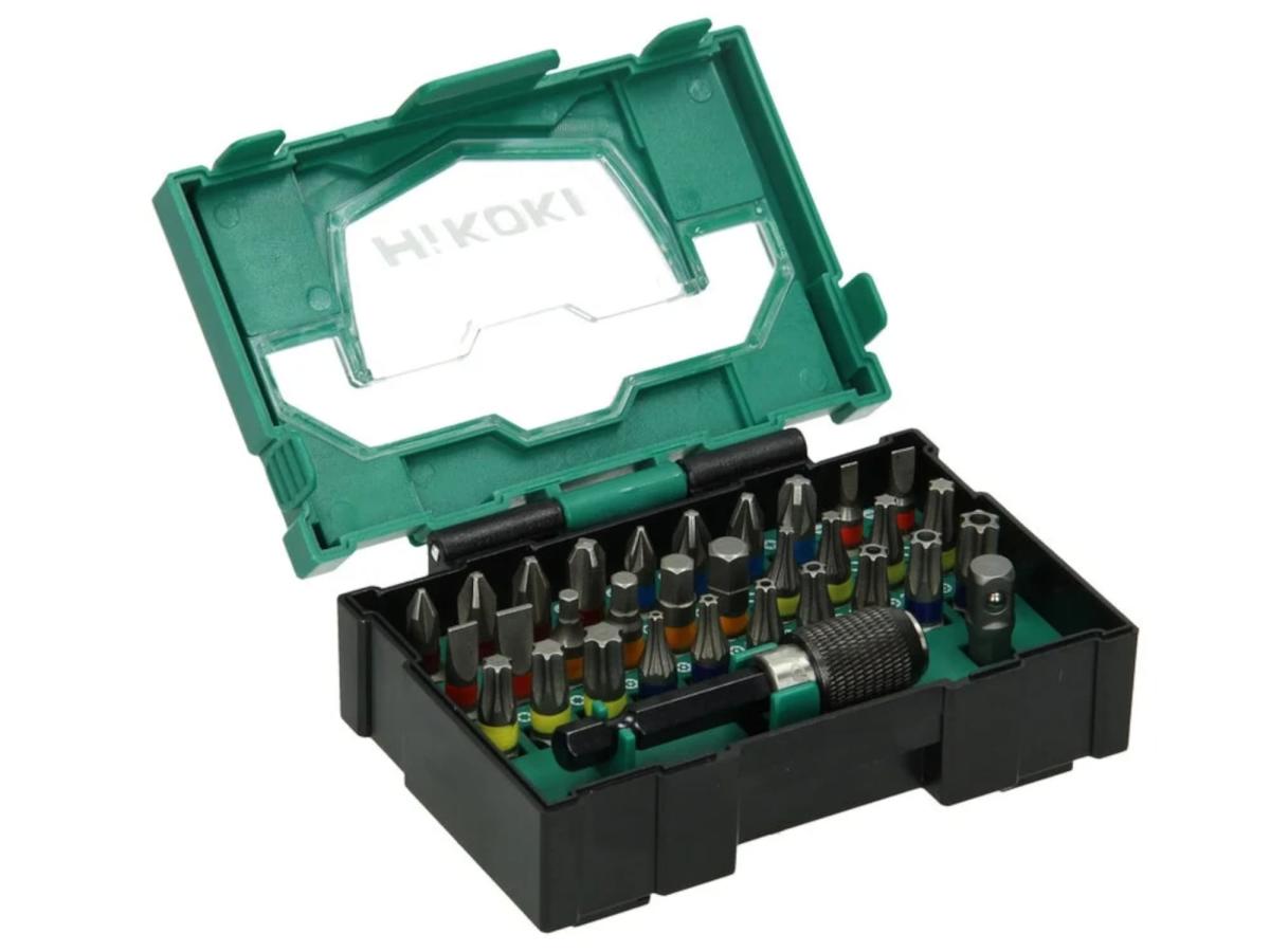 Hikoki Bit-Box 1/4'' 32-teilig inkl. magnetischem Bithalter