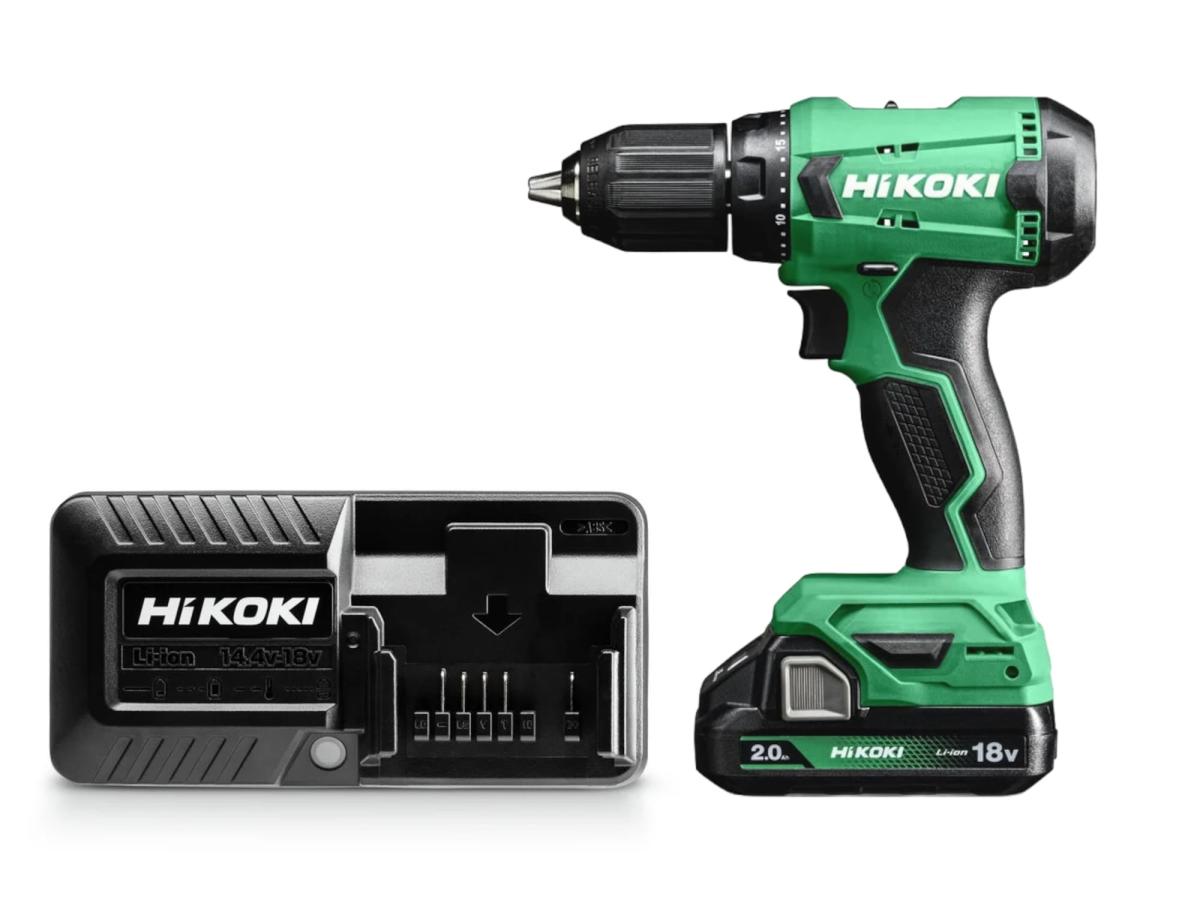 Hikoki DS18DA Akku Bohrschrauber-Set inkl. BSL1820M & UC18YKSL
