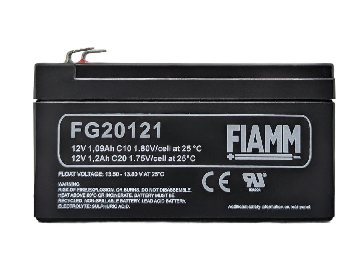 Fiamm FG20121 12V 1,2Ah AGM Batterie Blei wartungsfrei