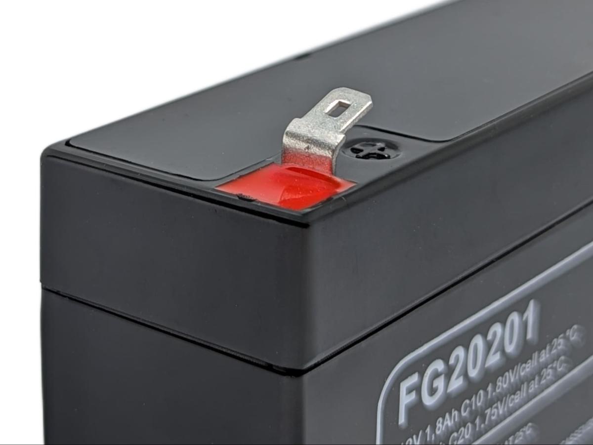 Fiamm FG20201 12V 2Ah AGM Blei Batterie wartungsfrei