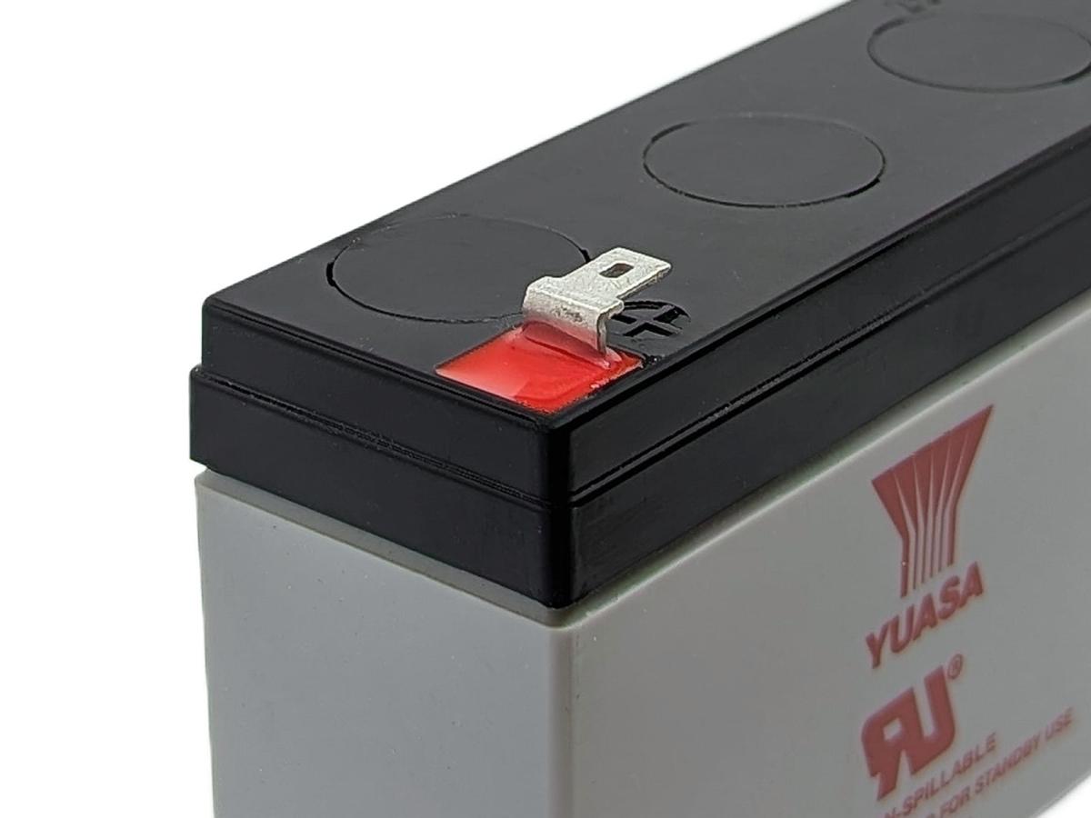 Yuasa NP2.3-12 12V 2,3Ah AGM Blei Batterie wartungsfrei VdS-geprüft