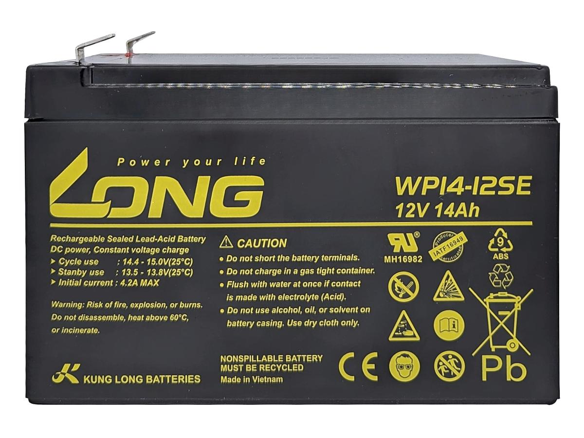 WP14-12SE Kung Long Pb Akku 12V 14Ah AGM wartungsfrei zyklenfest
