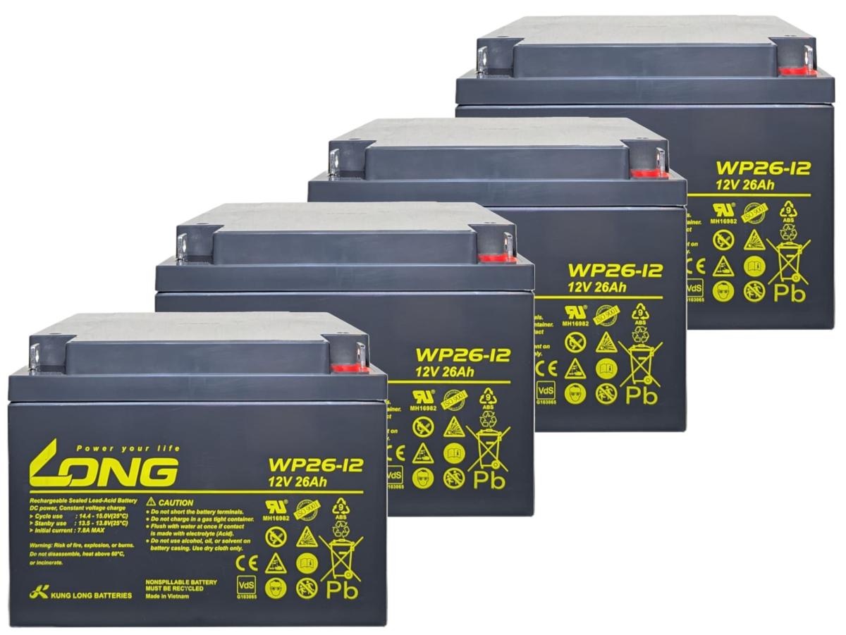 Akku kompatibel PRR2200I PRR 2200I USV Anlage Batteriesatz Ersatzakku Notstrom