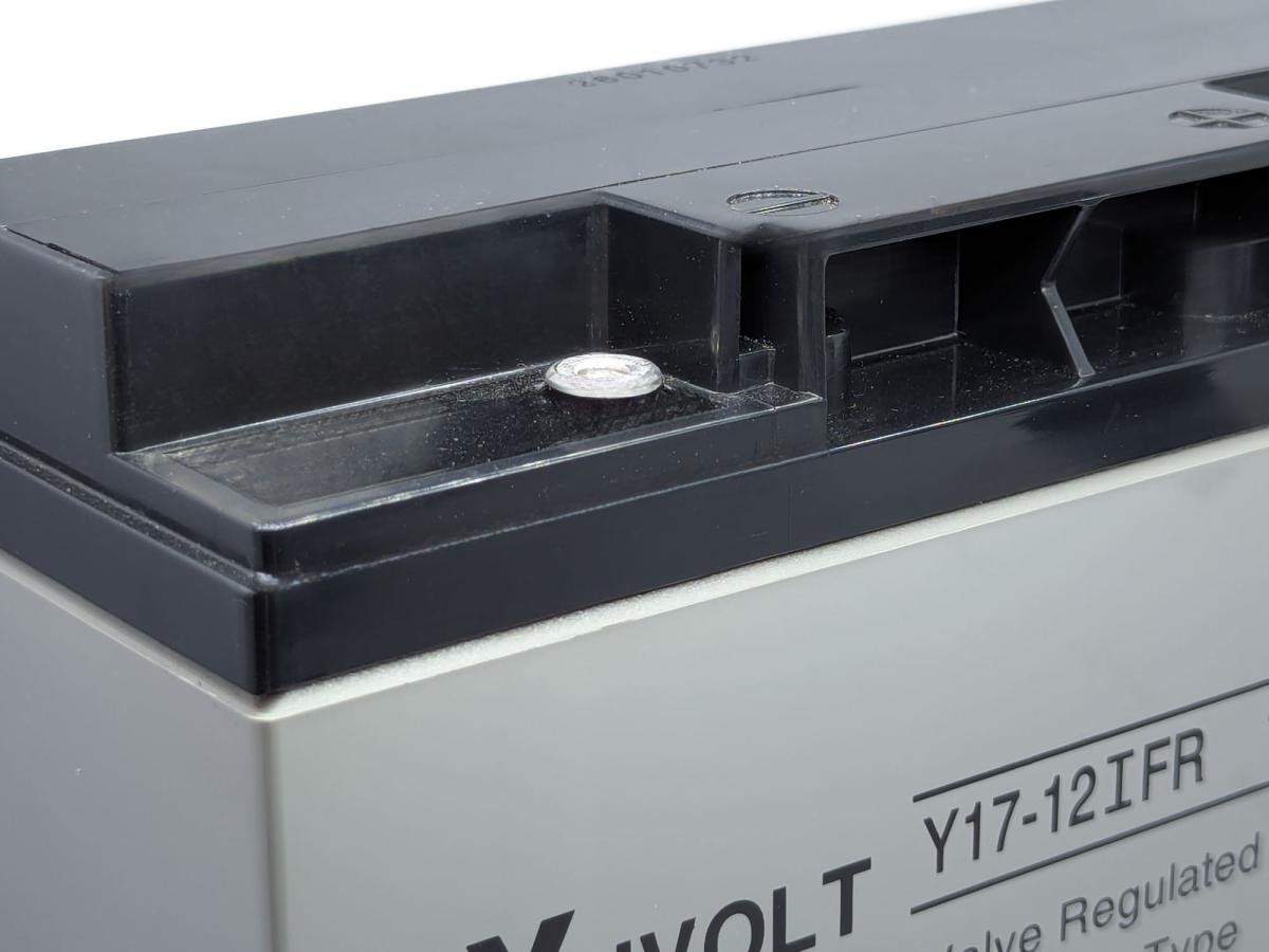 Yuasa Yuvolt Y17-12IFR 12V 17Ah AGM VdS Blei Accu Batterie wartungsfrei