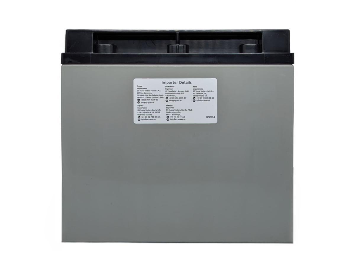Yuasa Yuvolt Y17-12IFR 12V 17Ah AGM VdS Blei Accu Batterie wartungsfrei